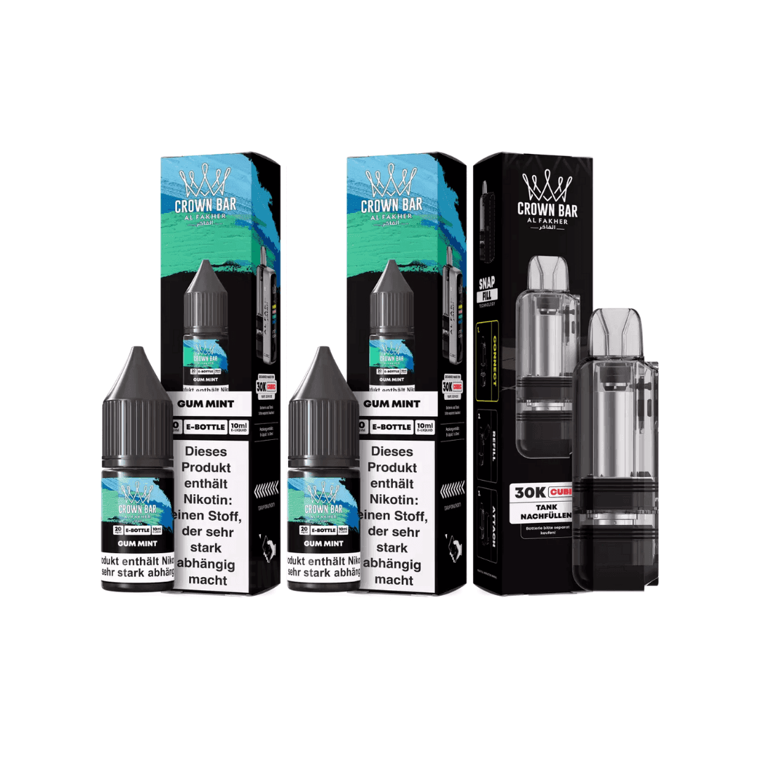 Al Fakher Cubic 30K Pod – Gum Mint - EdenVape24